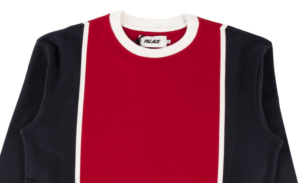 Palace Fast Stripe 280 Crew