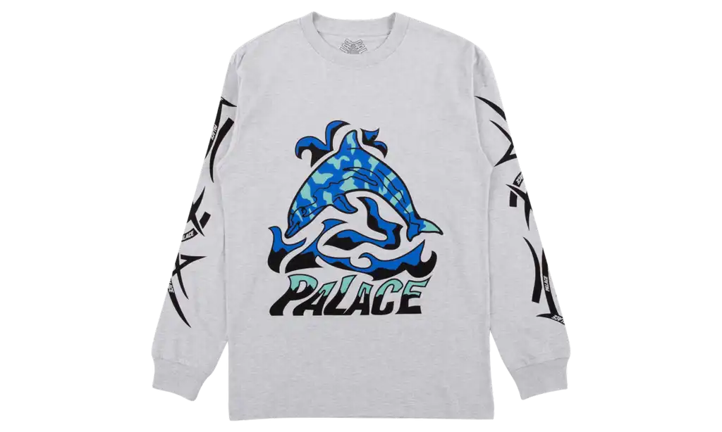 Cheap Palace Sketchy Dolphin Longsleeve