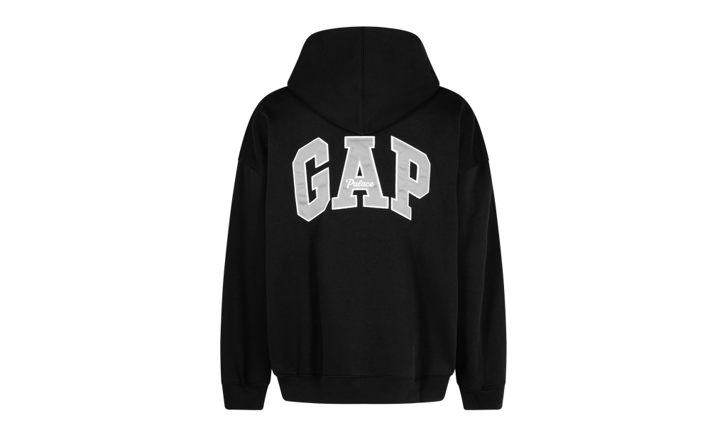 Cheap Palace Hoodie "Palace X Gap - Black"