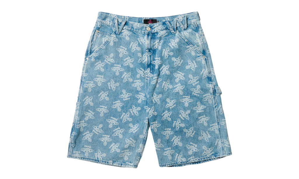 Affordable Palace Denim Short "Vivienne Westwood - Orb Stone Wash"