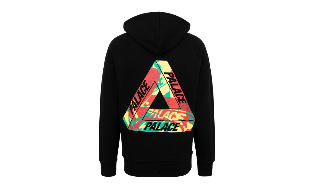 Palace One Wave Rasta Tri-Ferg Hoodie