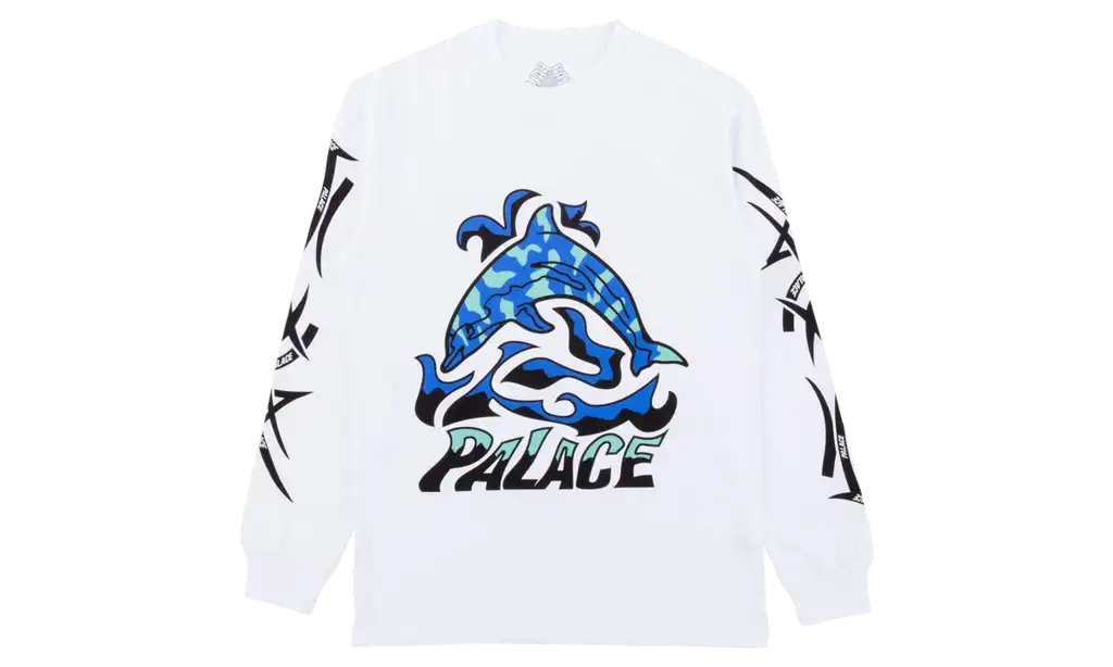 Cheap Palace Sketchy Dolphin Longsleeve