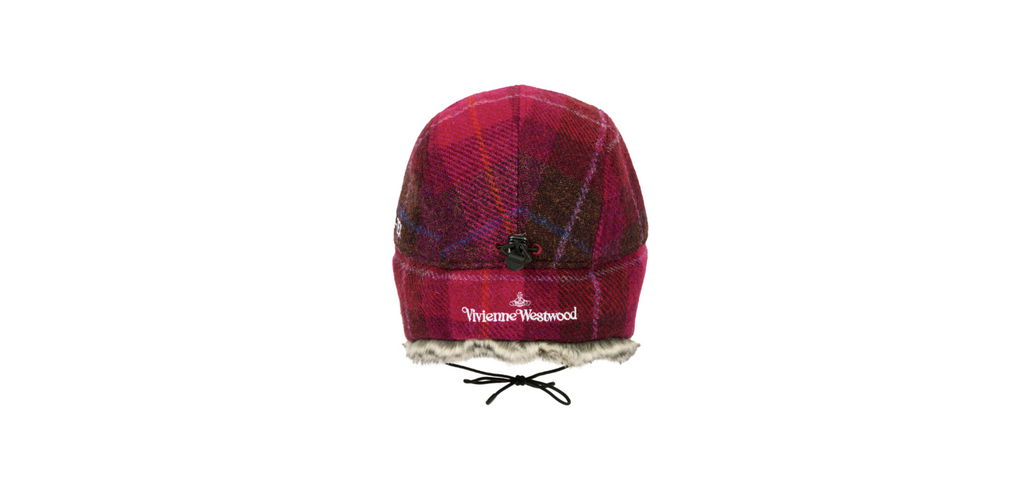 Cheap Palace Gore-Text Shooting Cap "Vivienne Westwood - Plaid Pink"