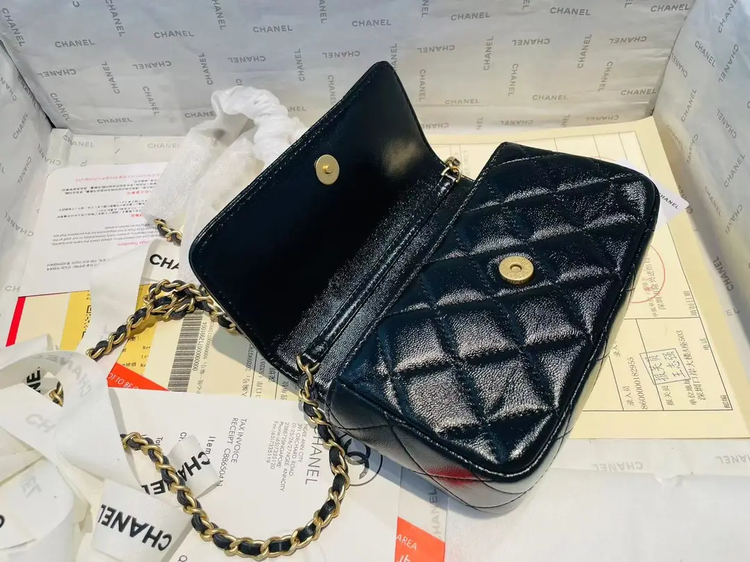 Replica bags Chanel 23B Metal Bracelet Mobile Phone Case Mini