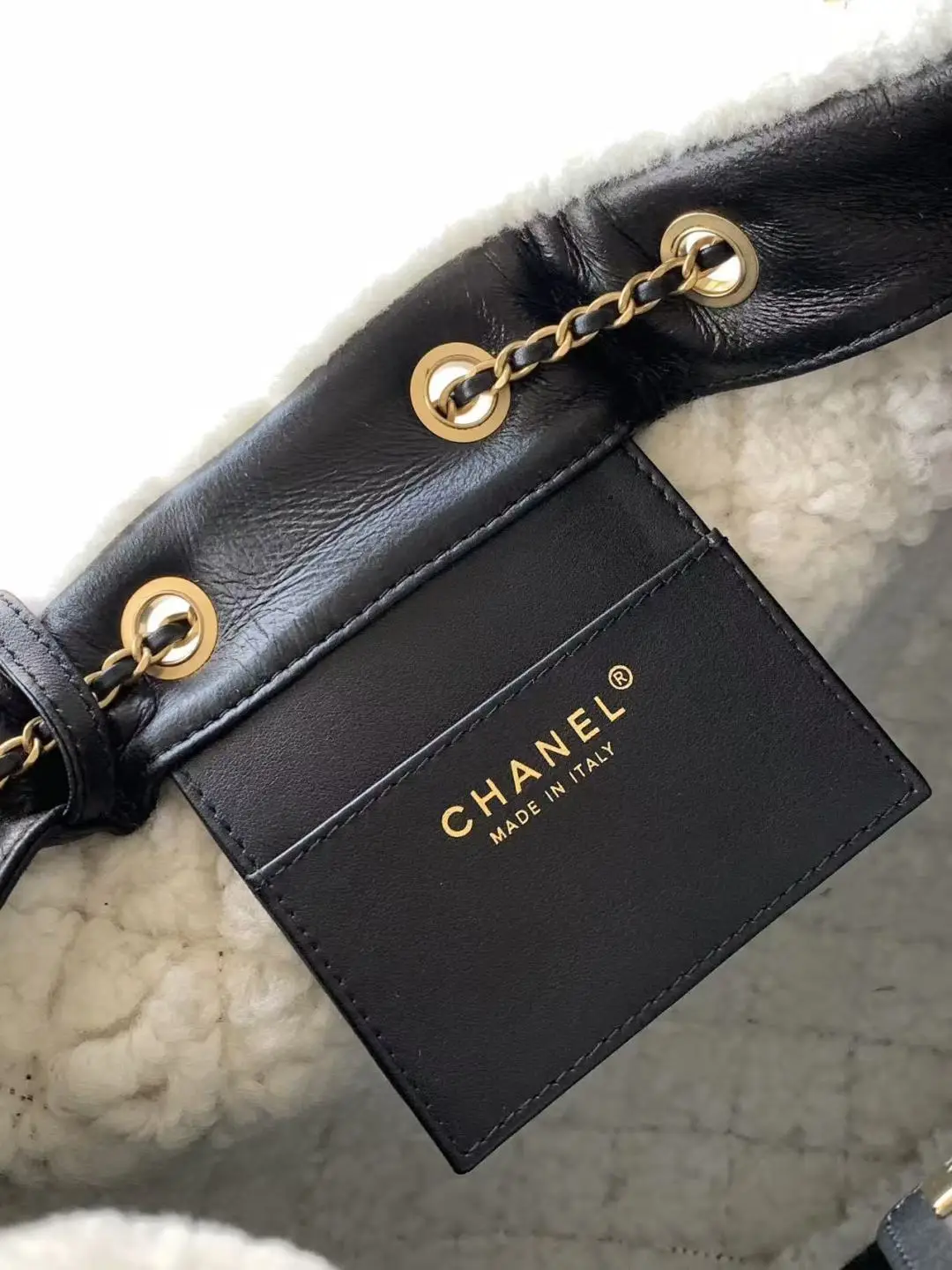 Chanel 25 Large Wool Hobo Bag AS5311 Black