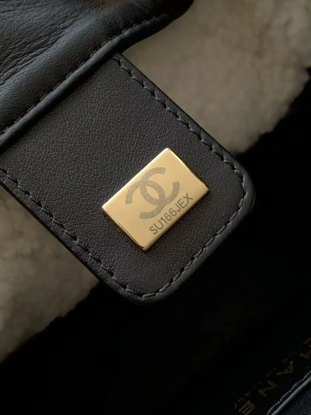 Chanel 25 Small Wool Hobo Bag AS5293 Black