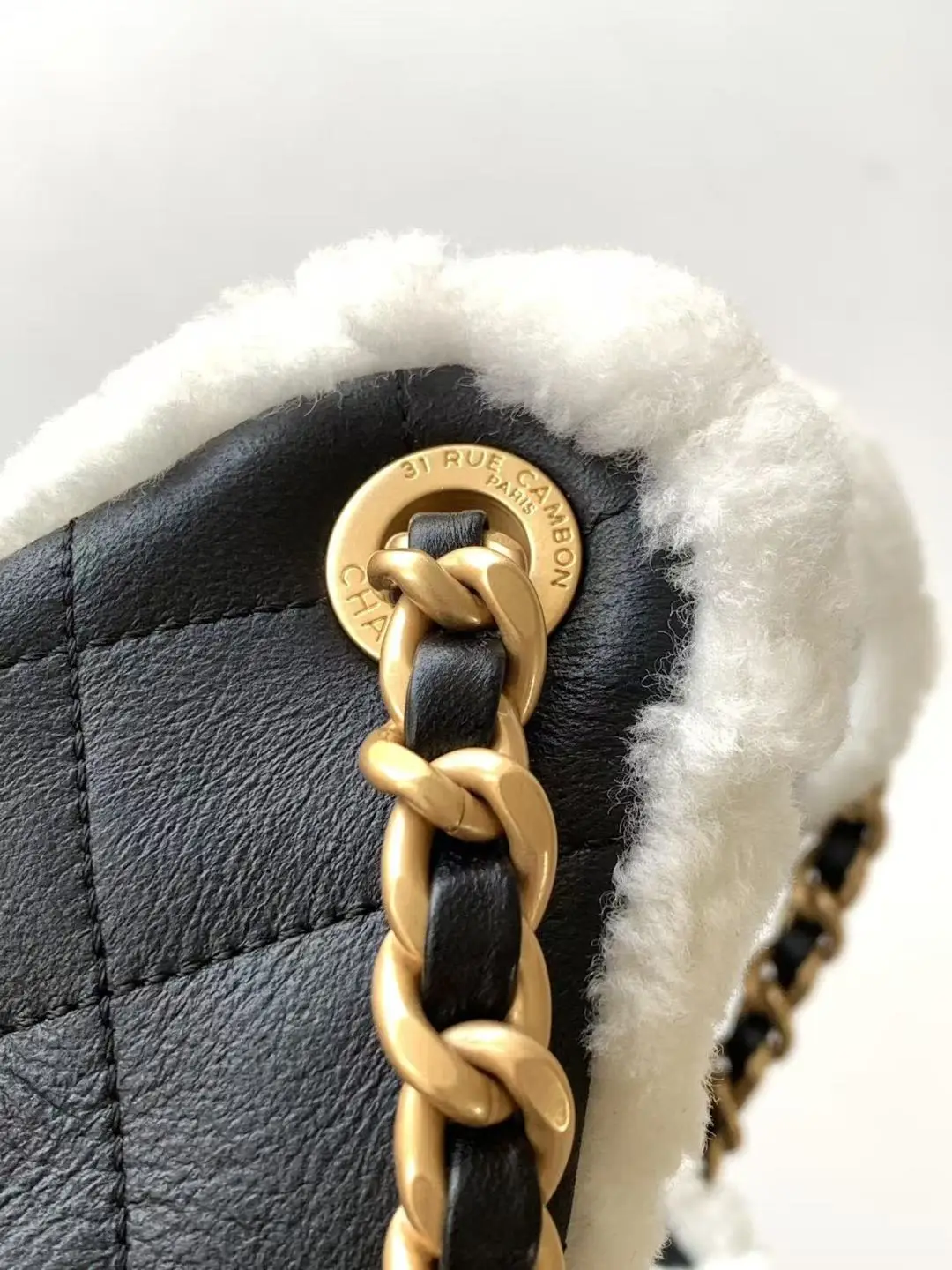 Chanel 25 Small Wool Hobo Bag AS5293 Black