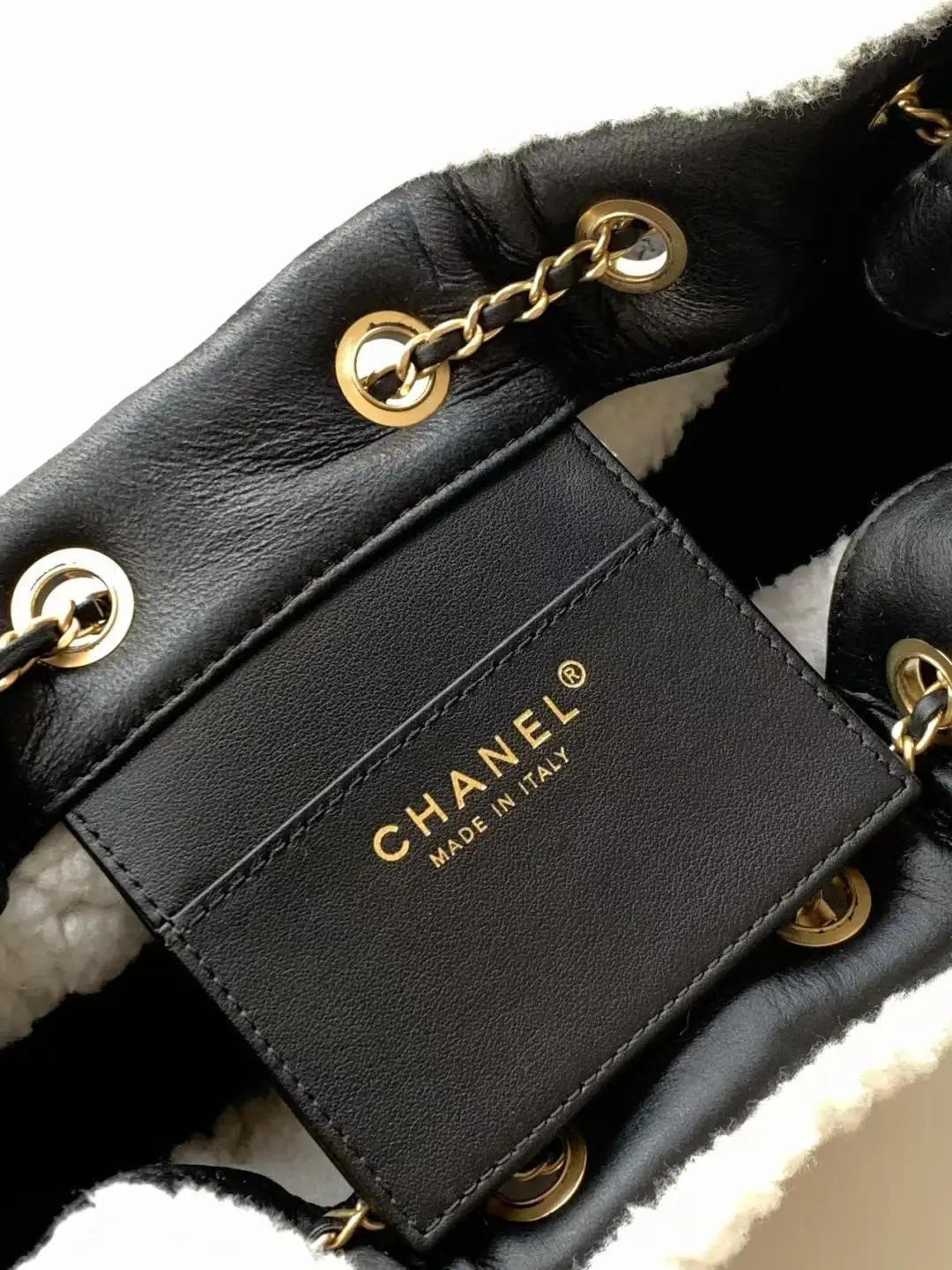 Chanel 25 Small Wool Hobo Bag AS5293 Black