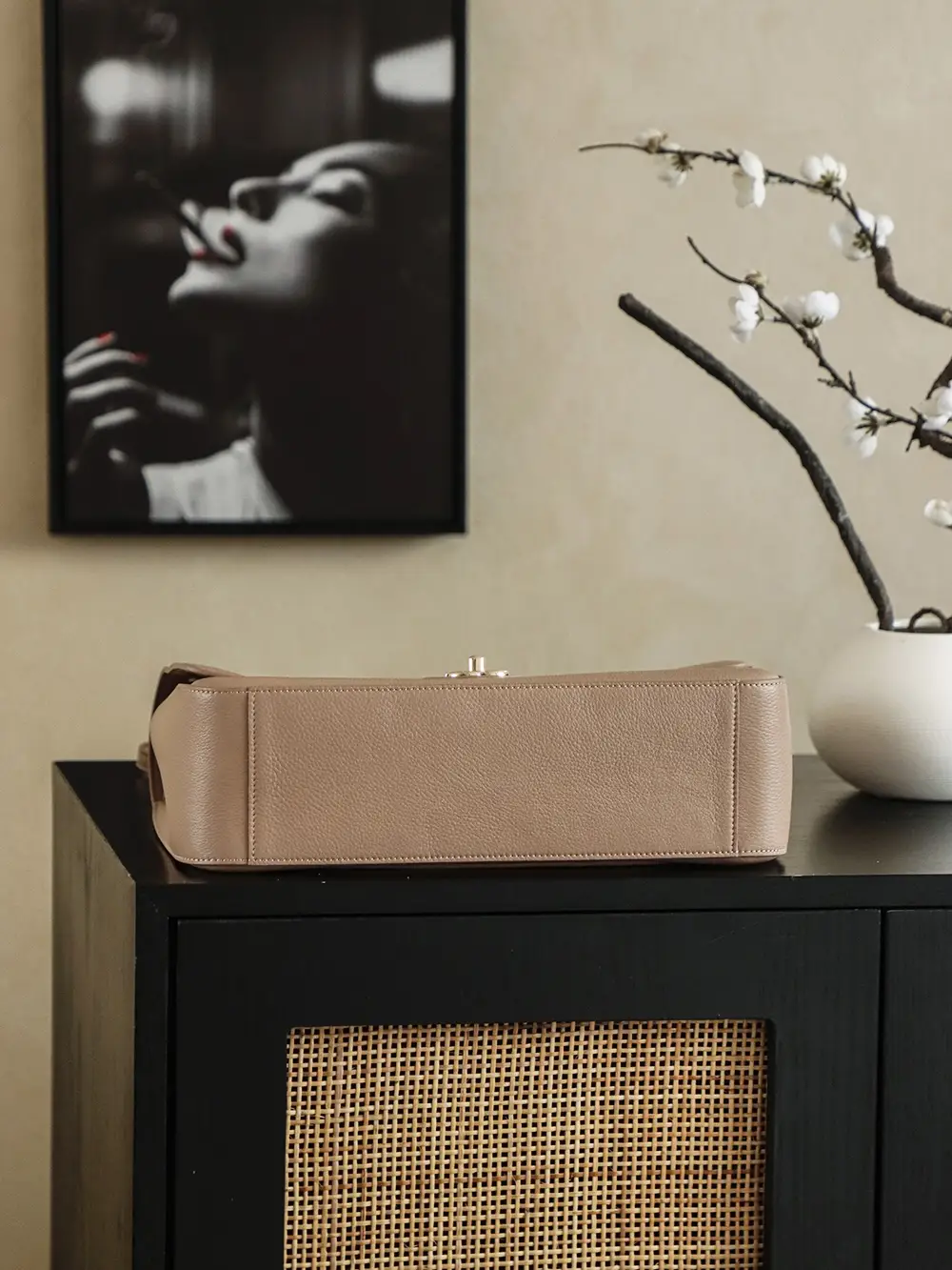 Chanel 26 Shopping Bag Beige