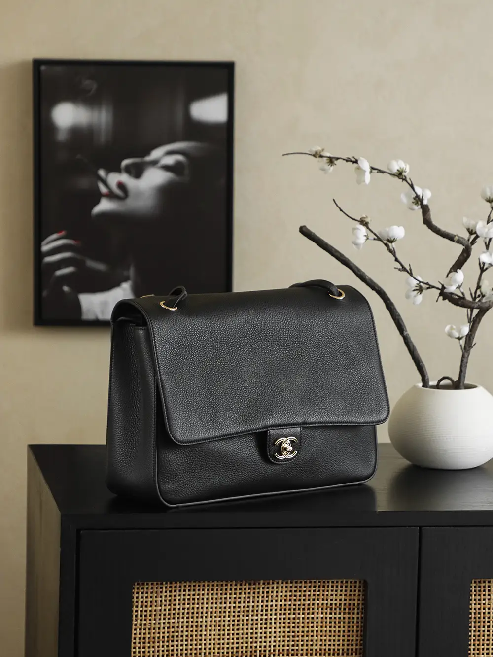 Chanel 26 Shopping Bag Black