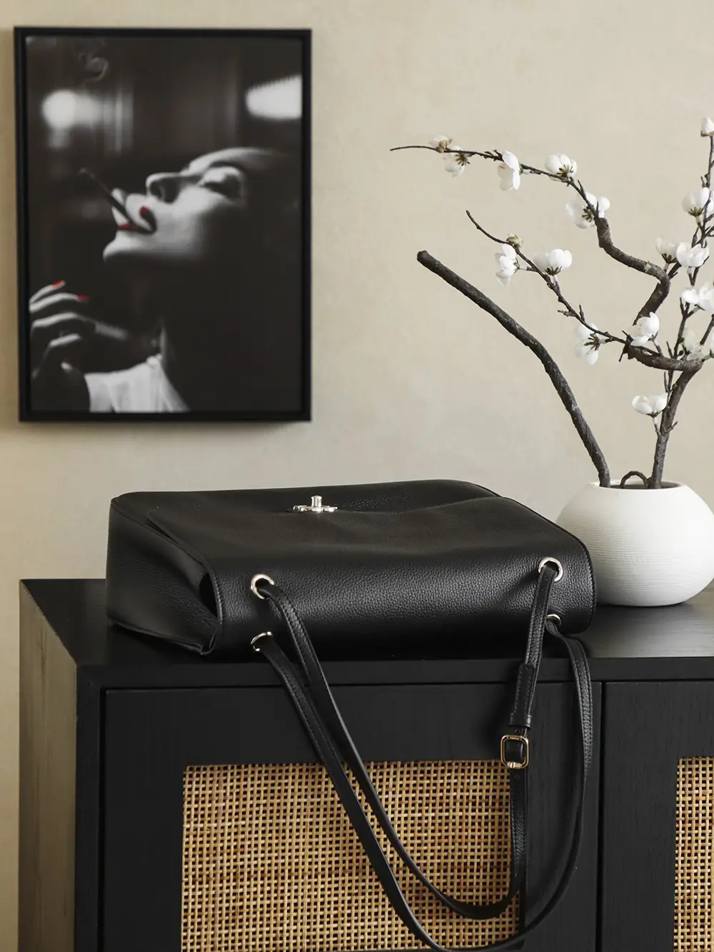 Chanel 26 Shopping Bag Black