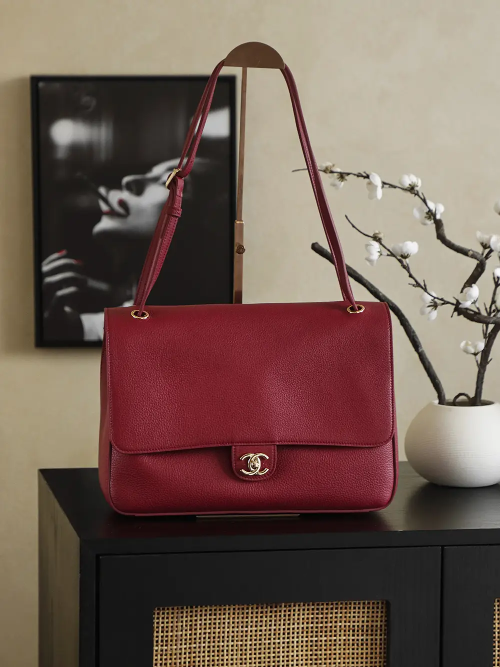 Chanel 26 Shopping Bag Red