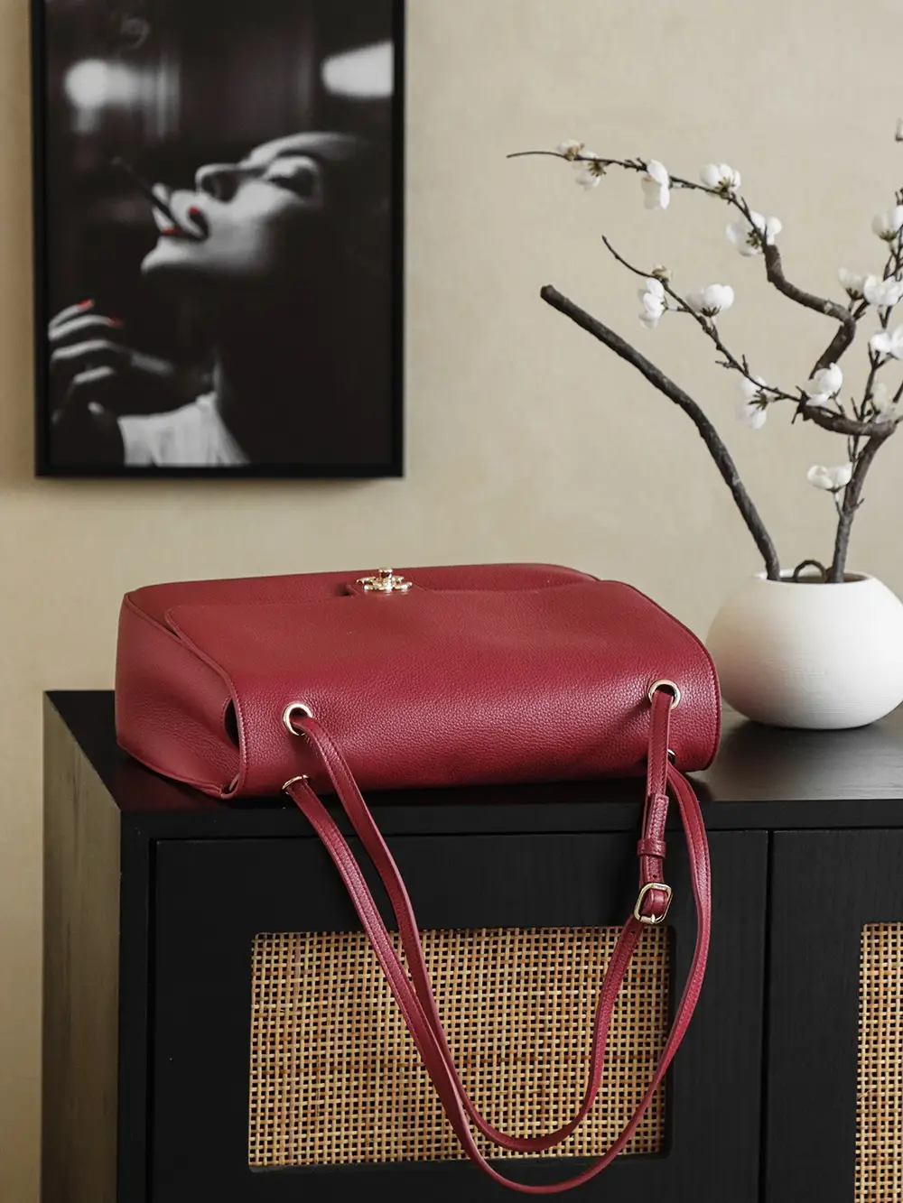 Chanel 26 Shopping Bag Red