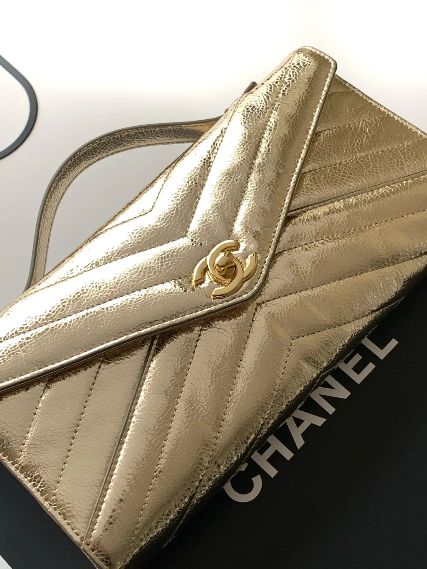 Chanel 26X Envelope Bag AS6044 Gold
