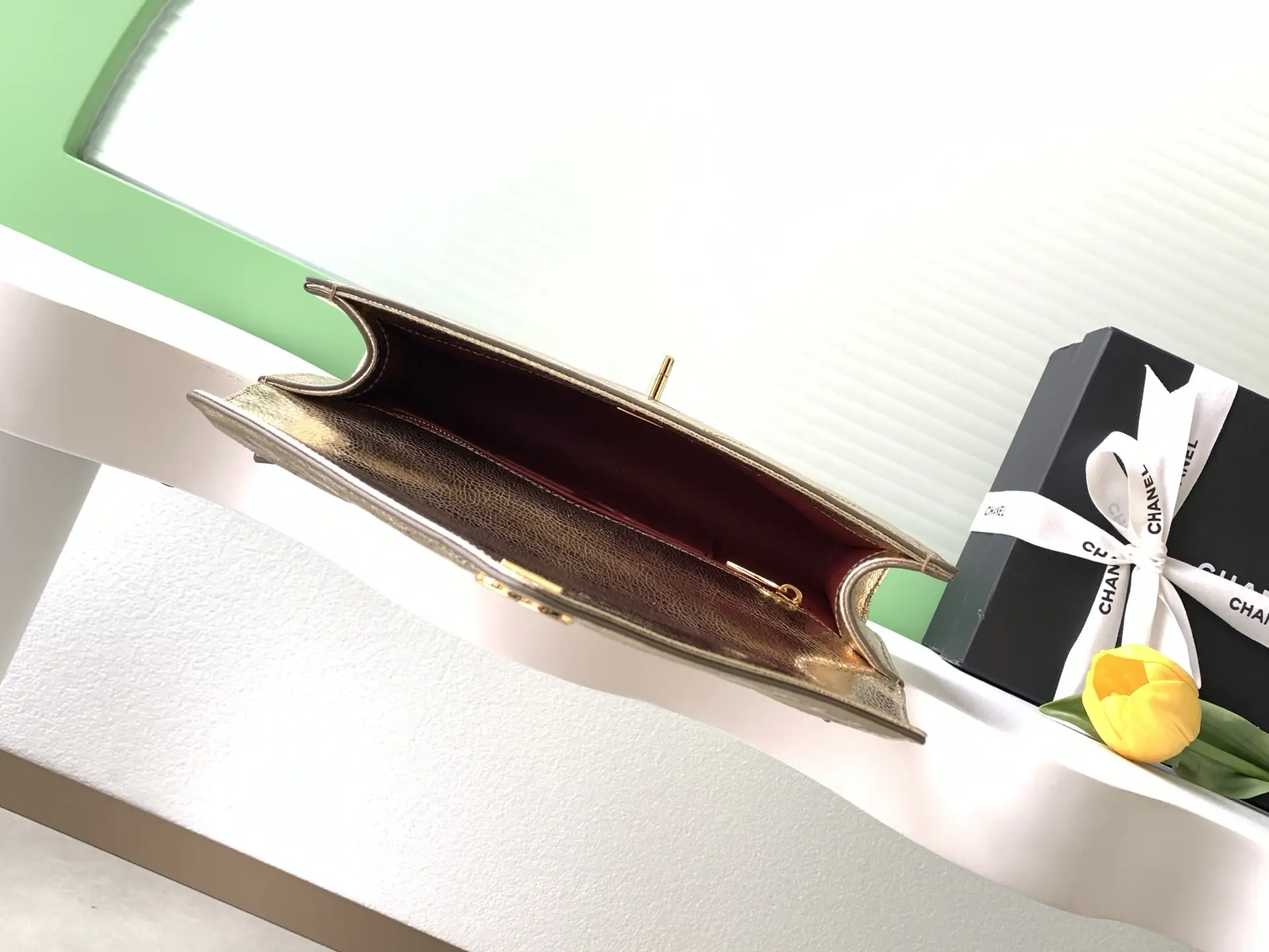 Chanel 26X Envelope Bag AS6044 Gold