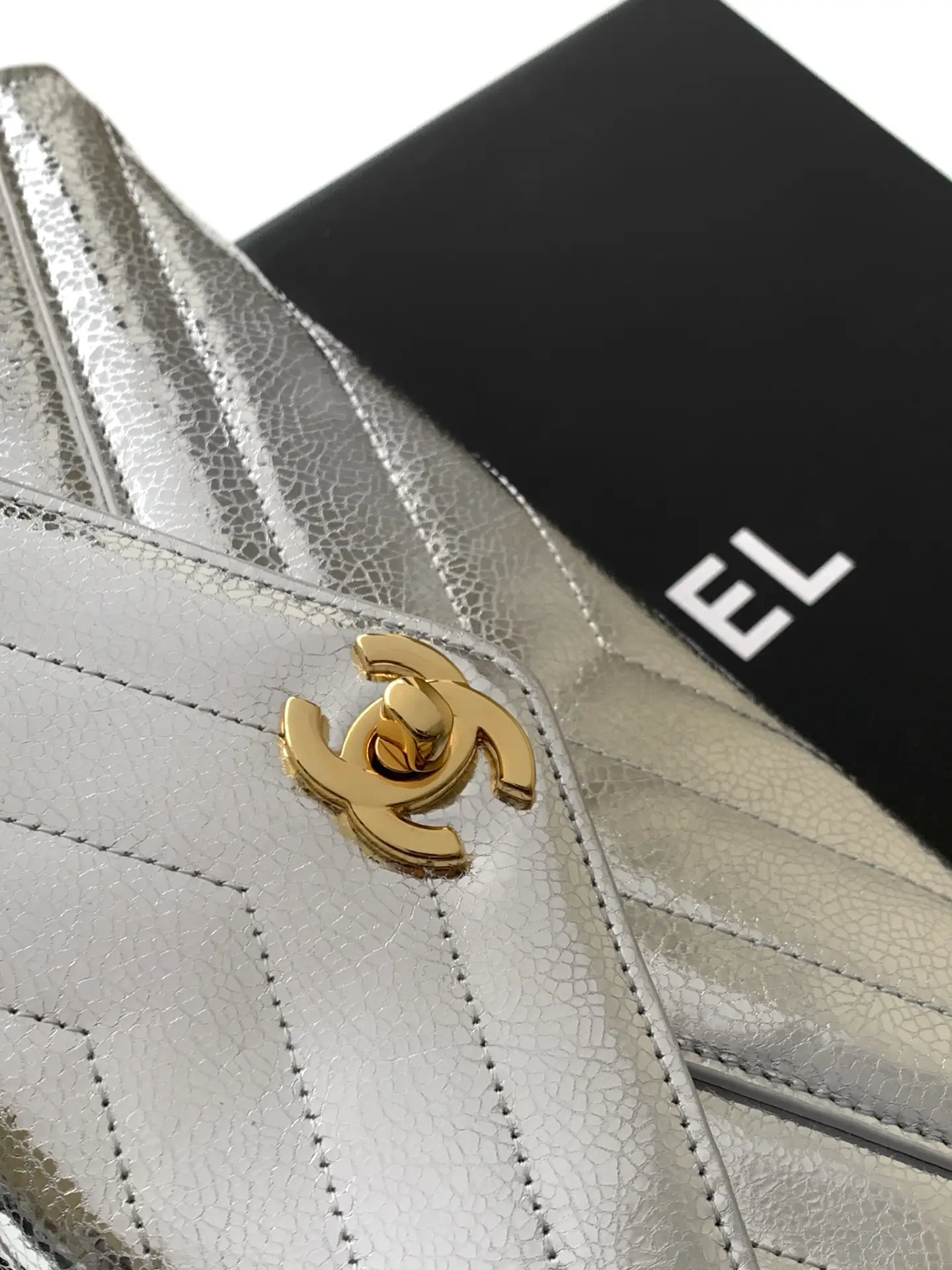 Chanel 26X Envelope Bag AS6044 Silver