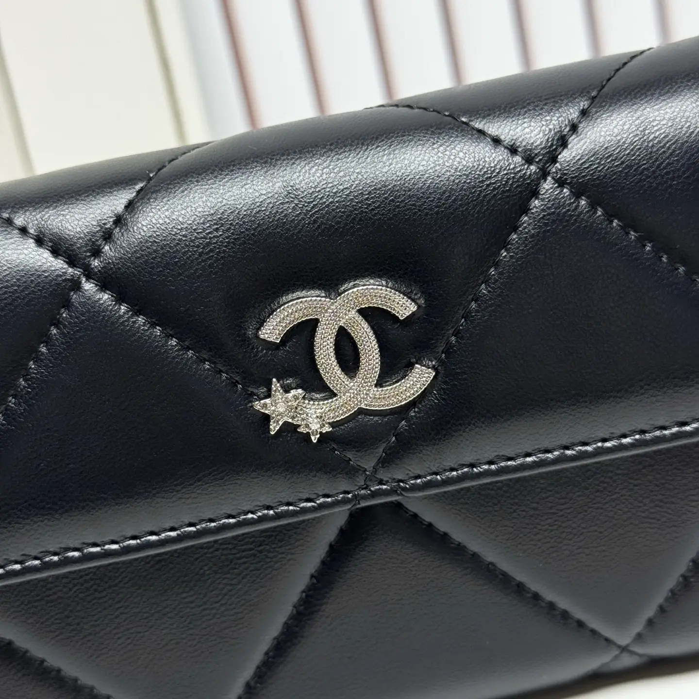 Chanel Chain Crossbody Bag Black