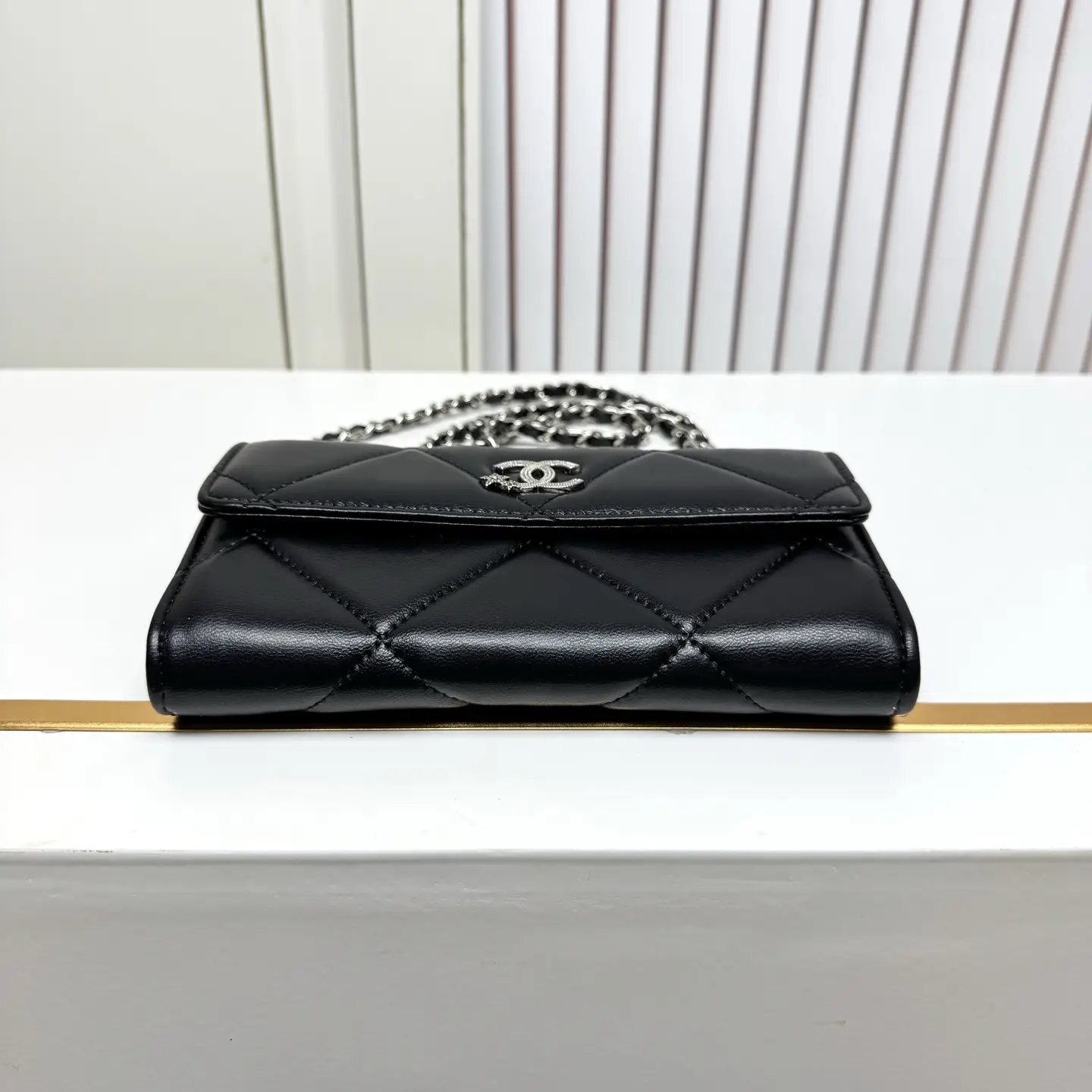 Chanel Chain Crossbody Bag Black
