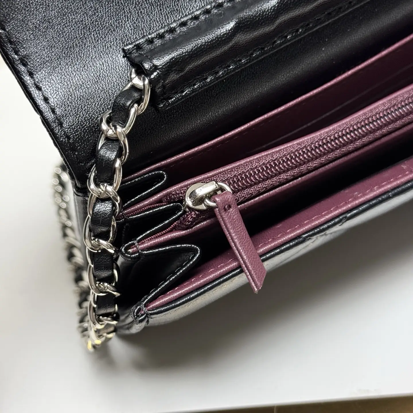 Chanel Chain Crossbody Bag Black