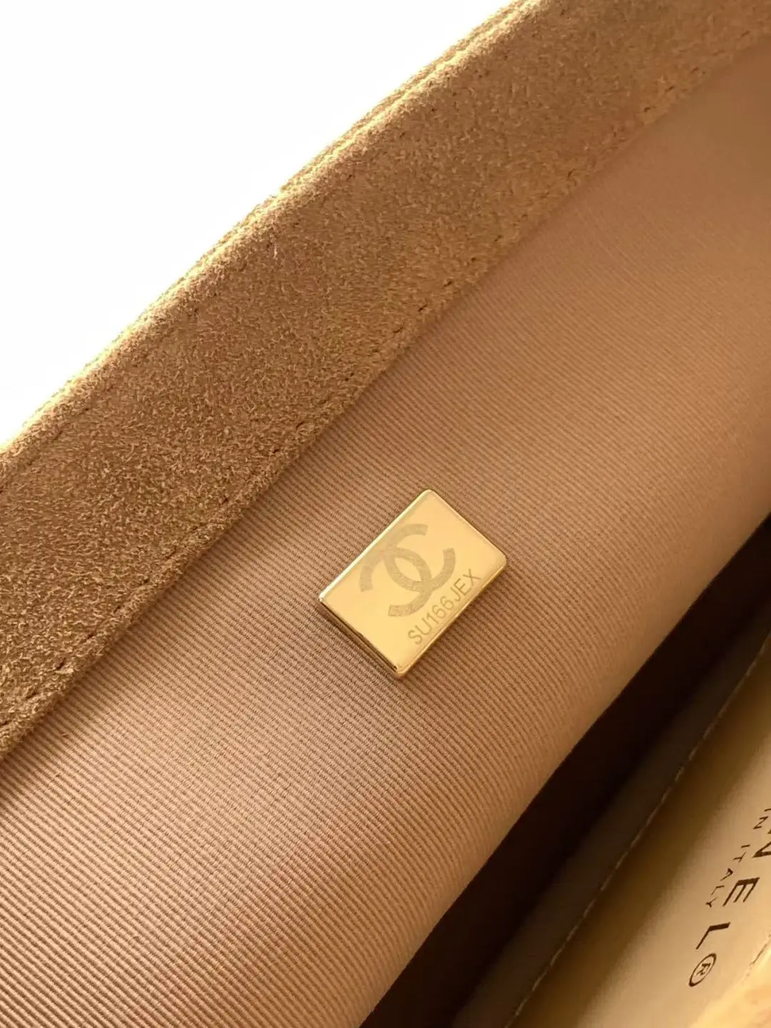 Chanel Flap Bag Suede AS5991 Brown