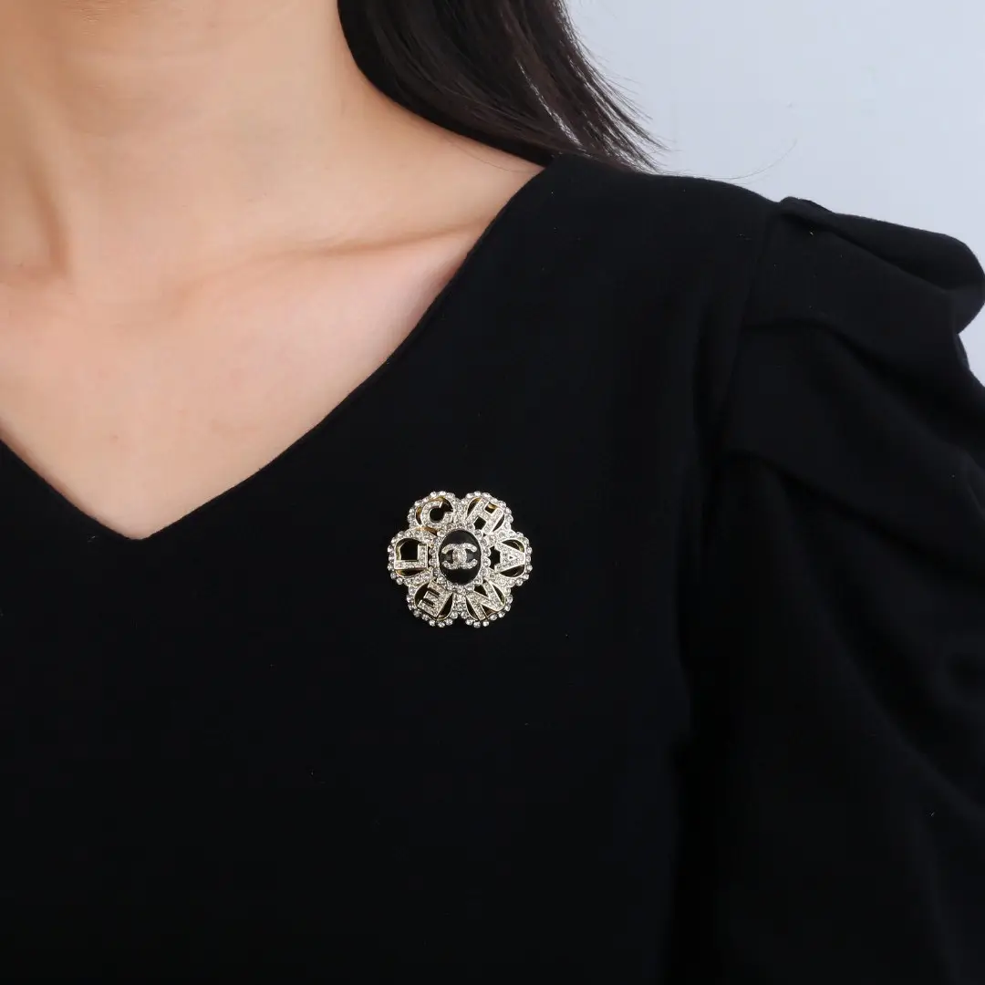 Chanel Flower Brooch