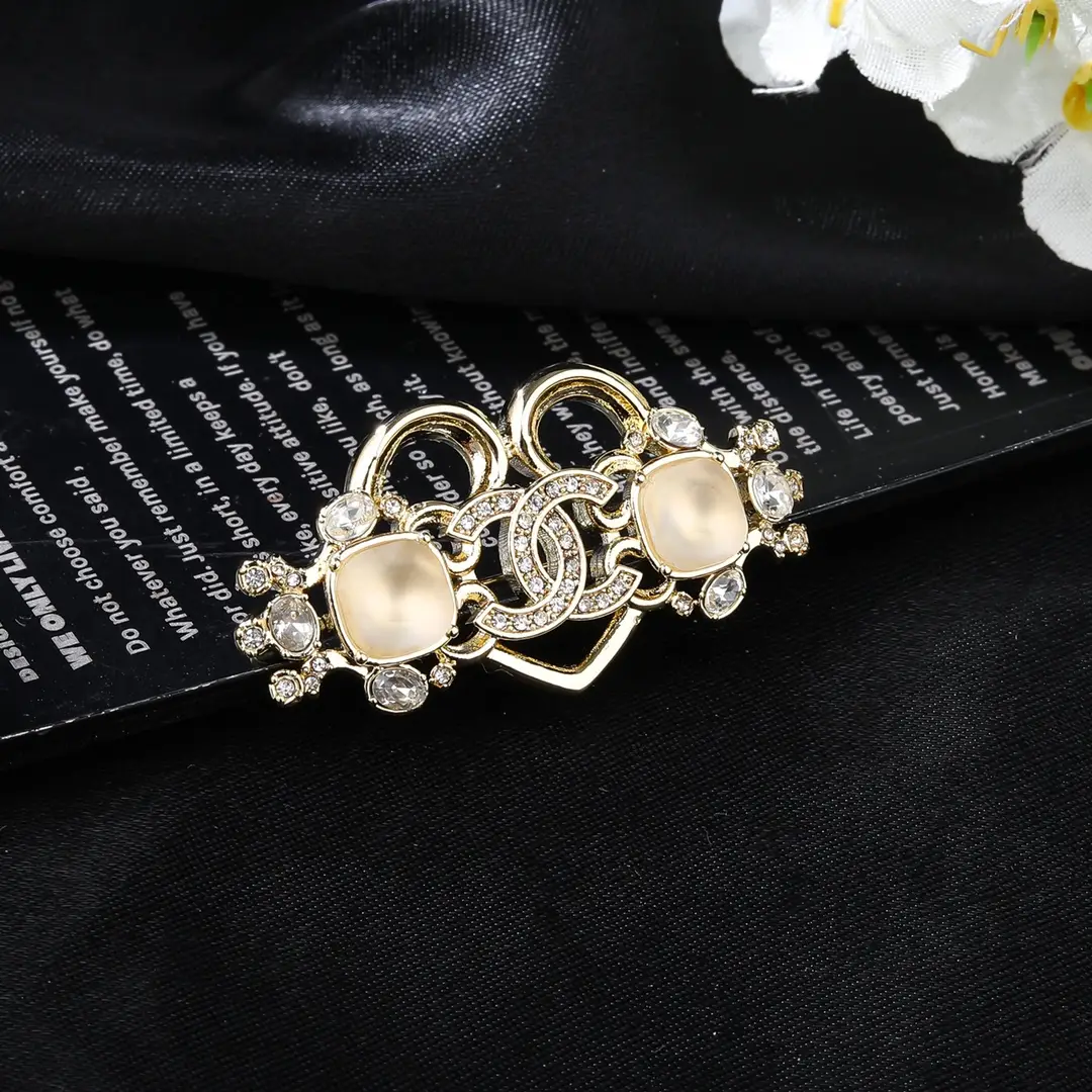 Chanel Heart Brooch