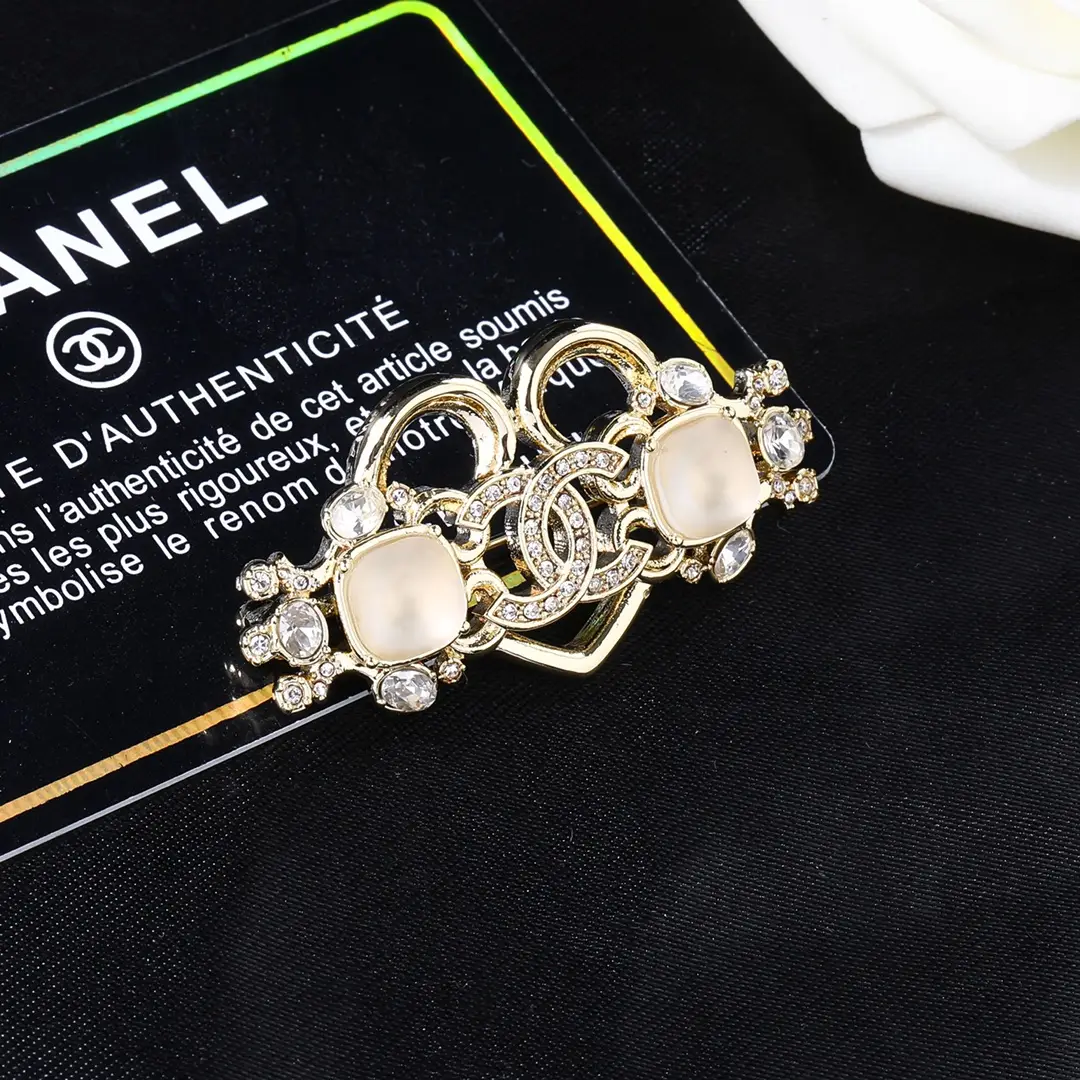Chanel Heart Brooch