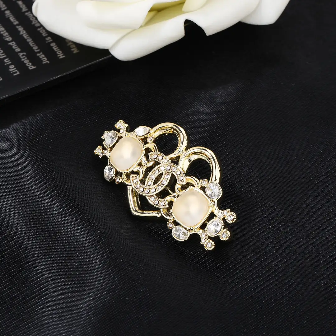 Chanel Heart Brooch