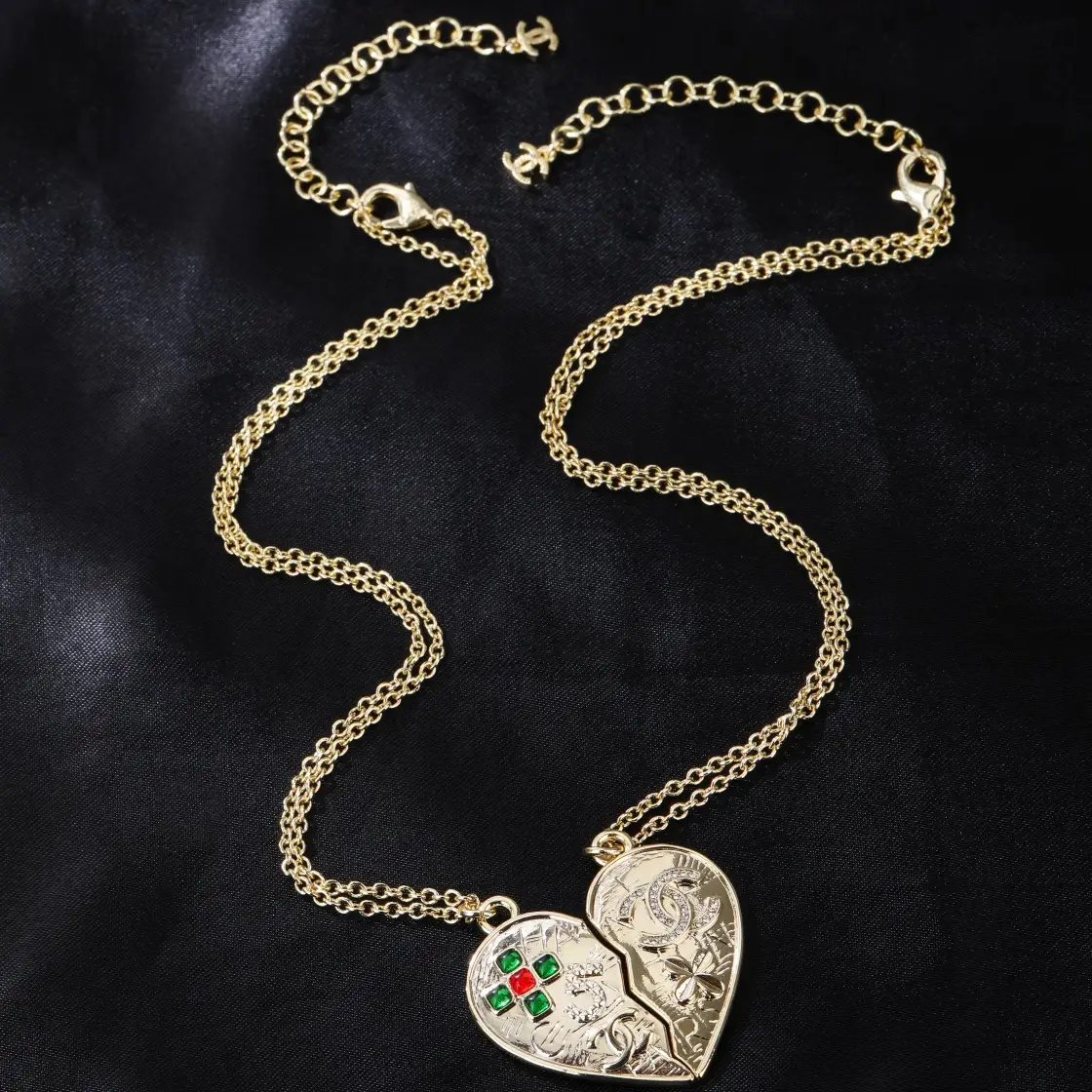 Chanel Heart Necklace