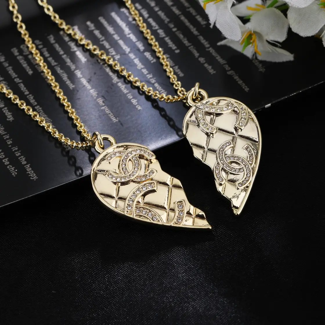 Chanel Heart Necklace