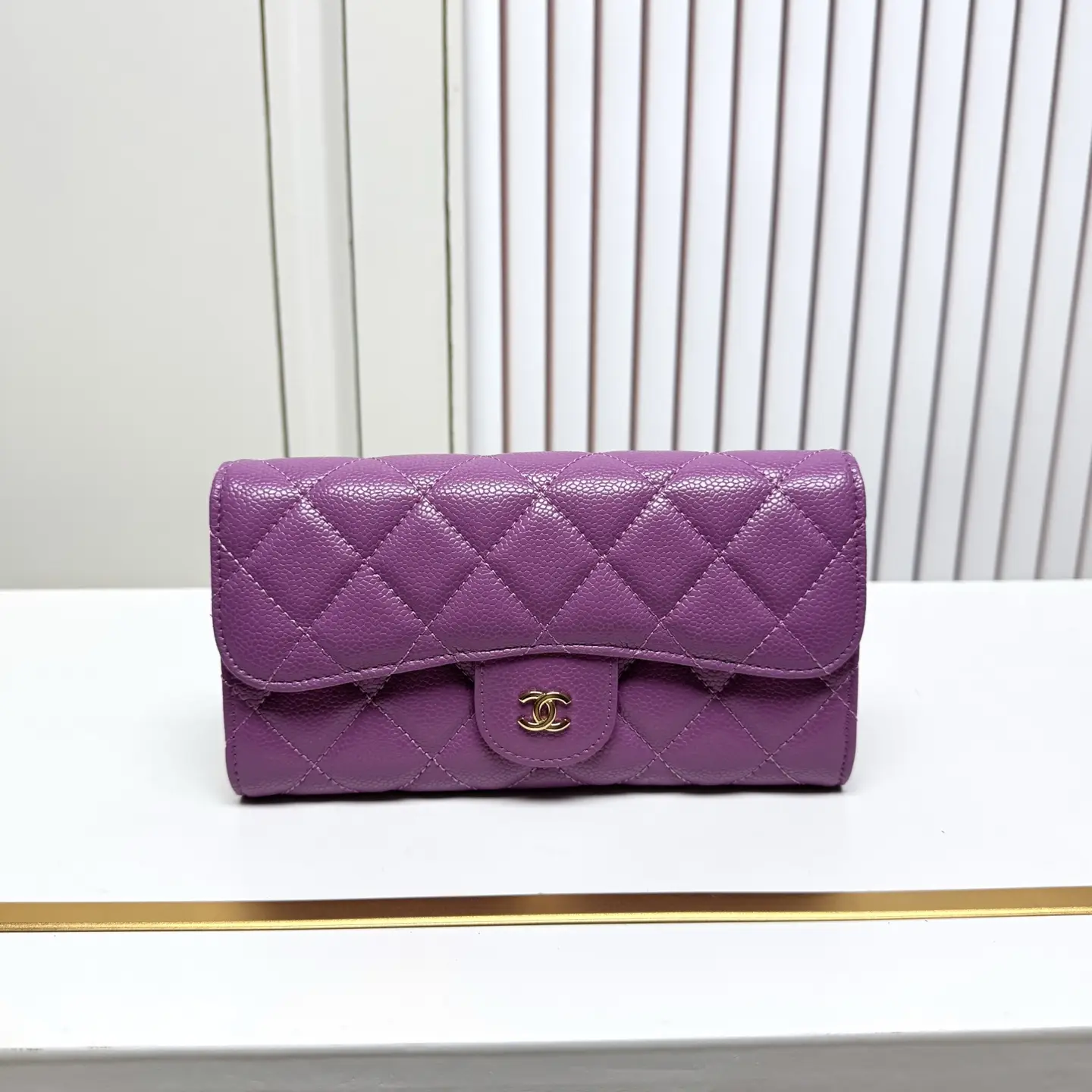 Chanel Wallet Purple