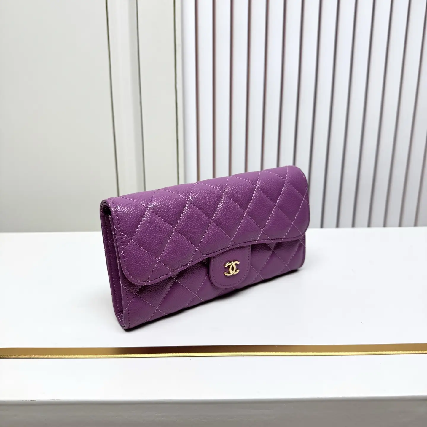 Chanel Wallet Purple