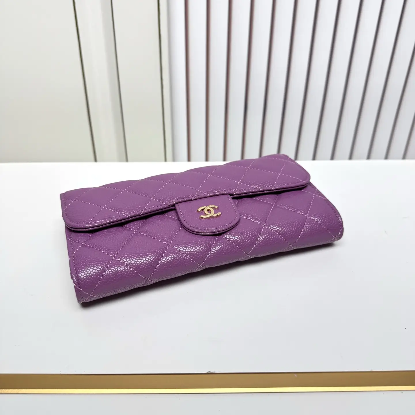 Chanel Wallet Purple
