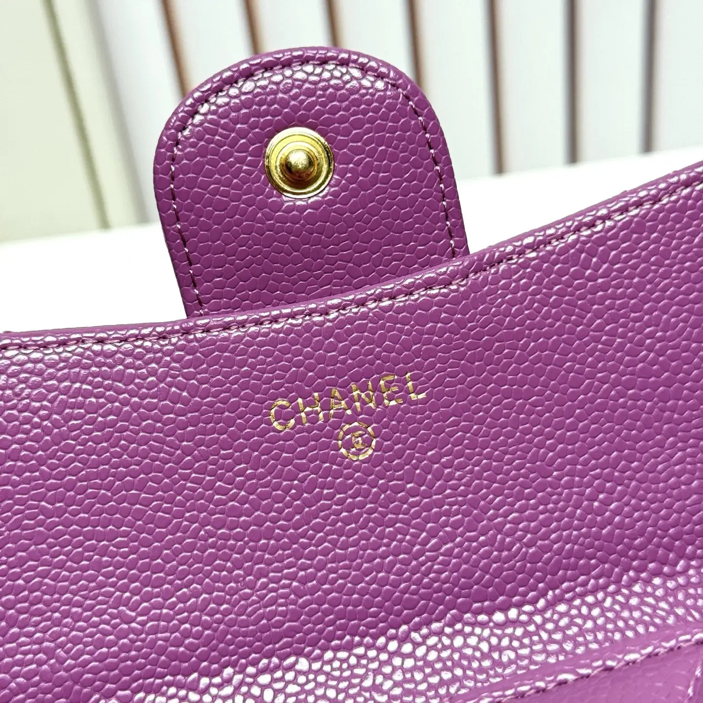 Chanel Wallet Purple