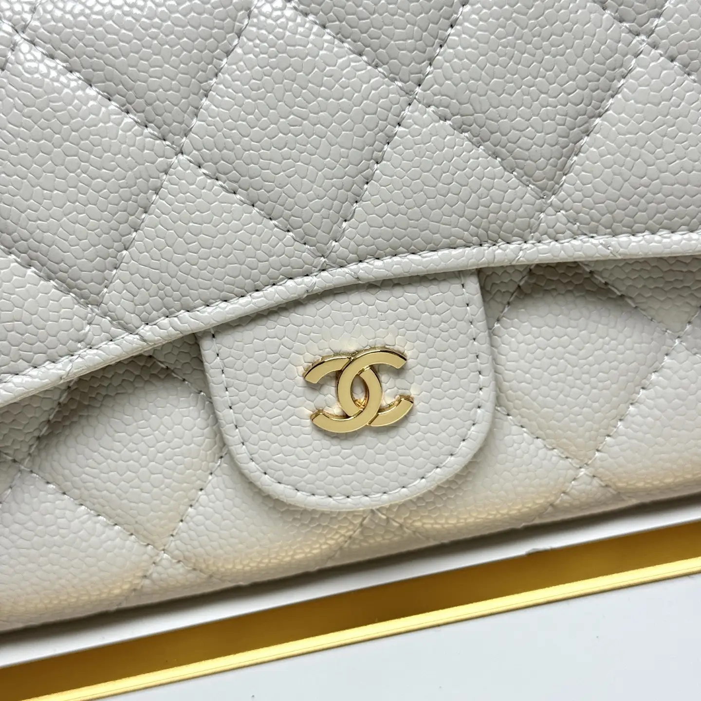 Chanel Wallet White