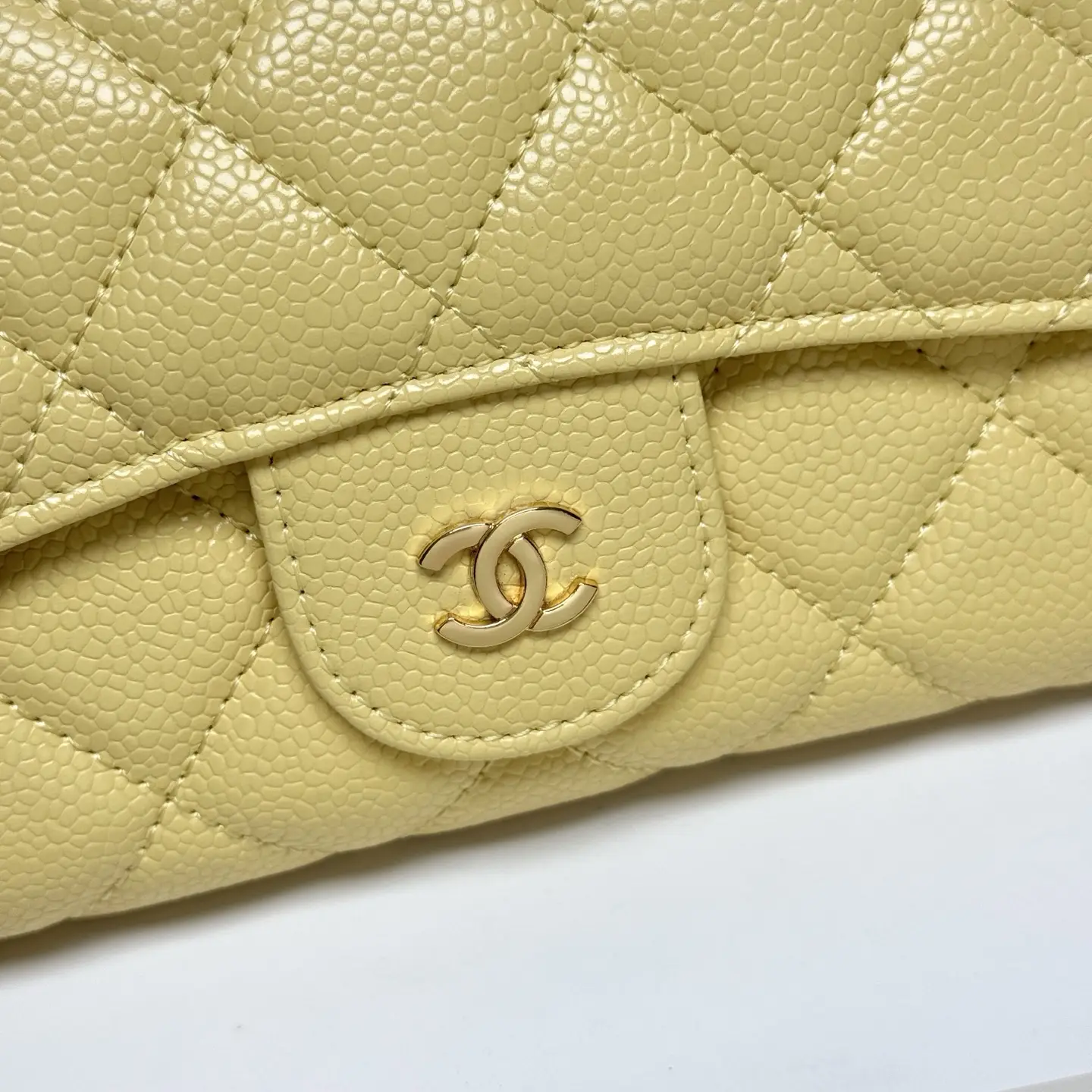Chanel Wallet Yellow
