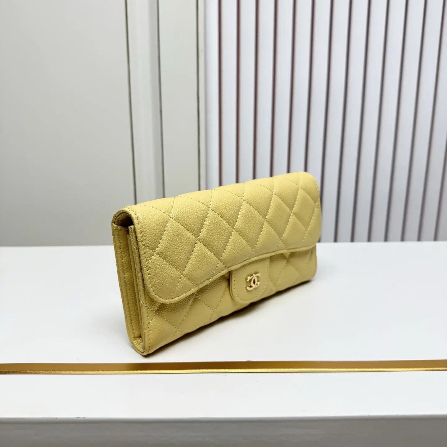 Chanel Wallet Yellow