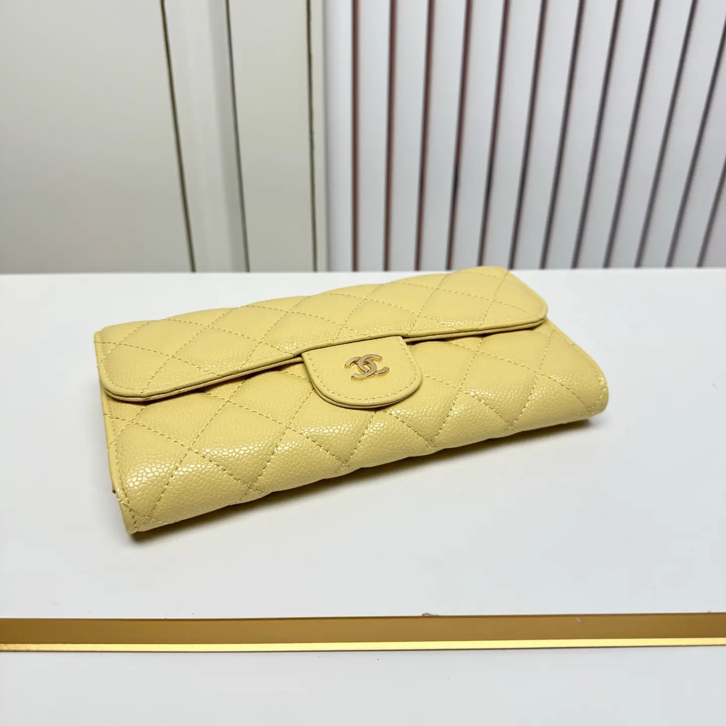 Chanel Wallet Yellow