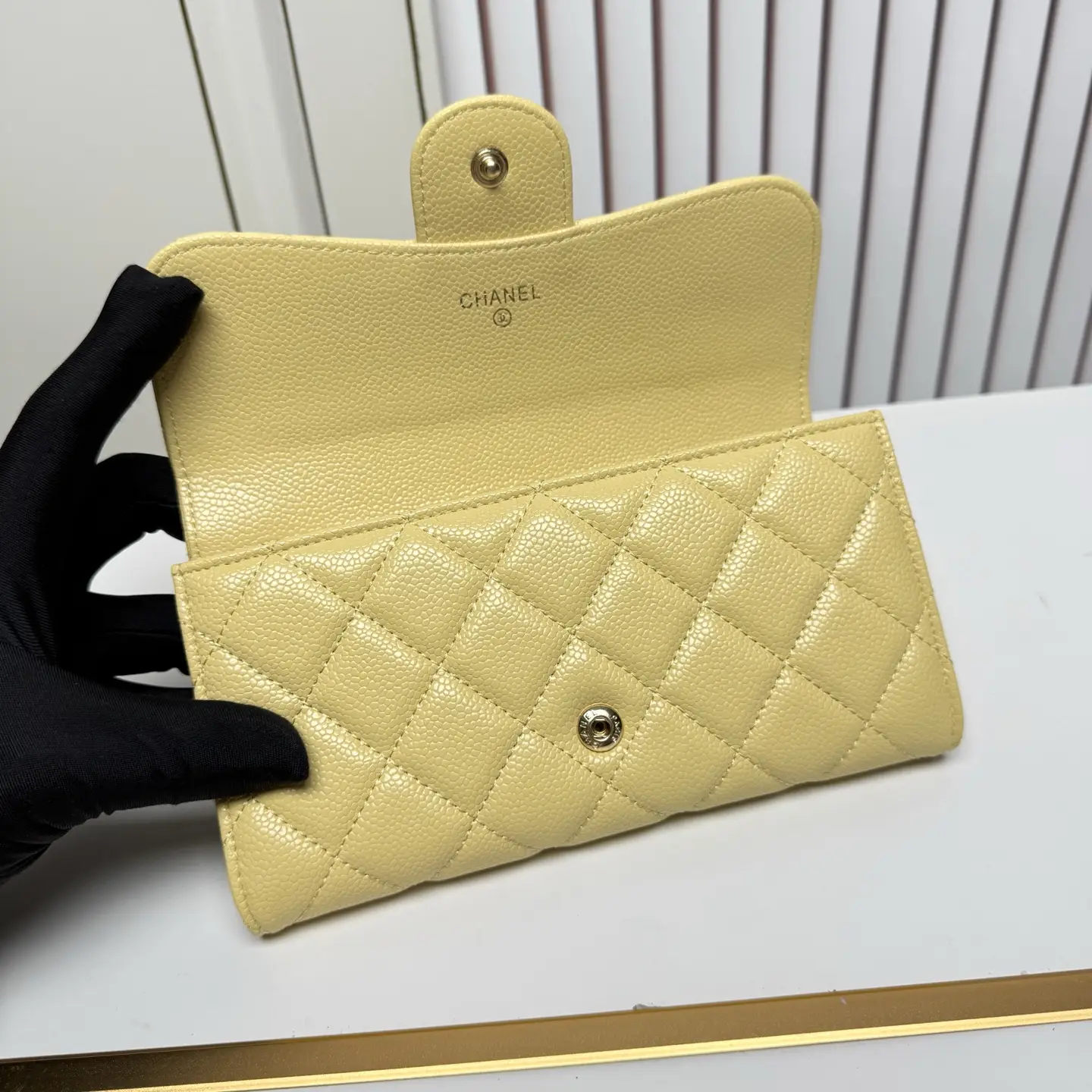Chanel Wallet Yellow