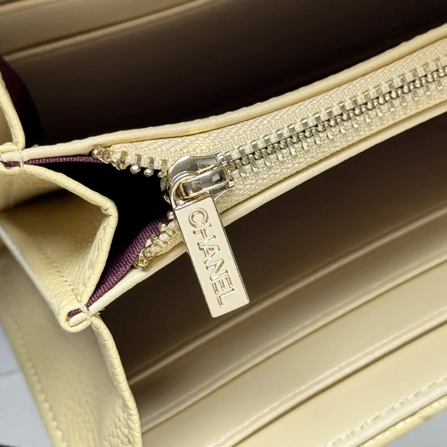 Chanel Wallet Yellow