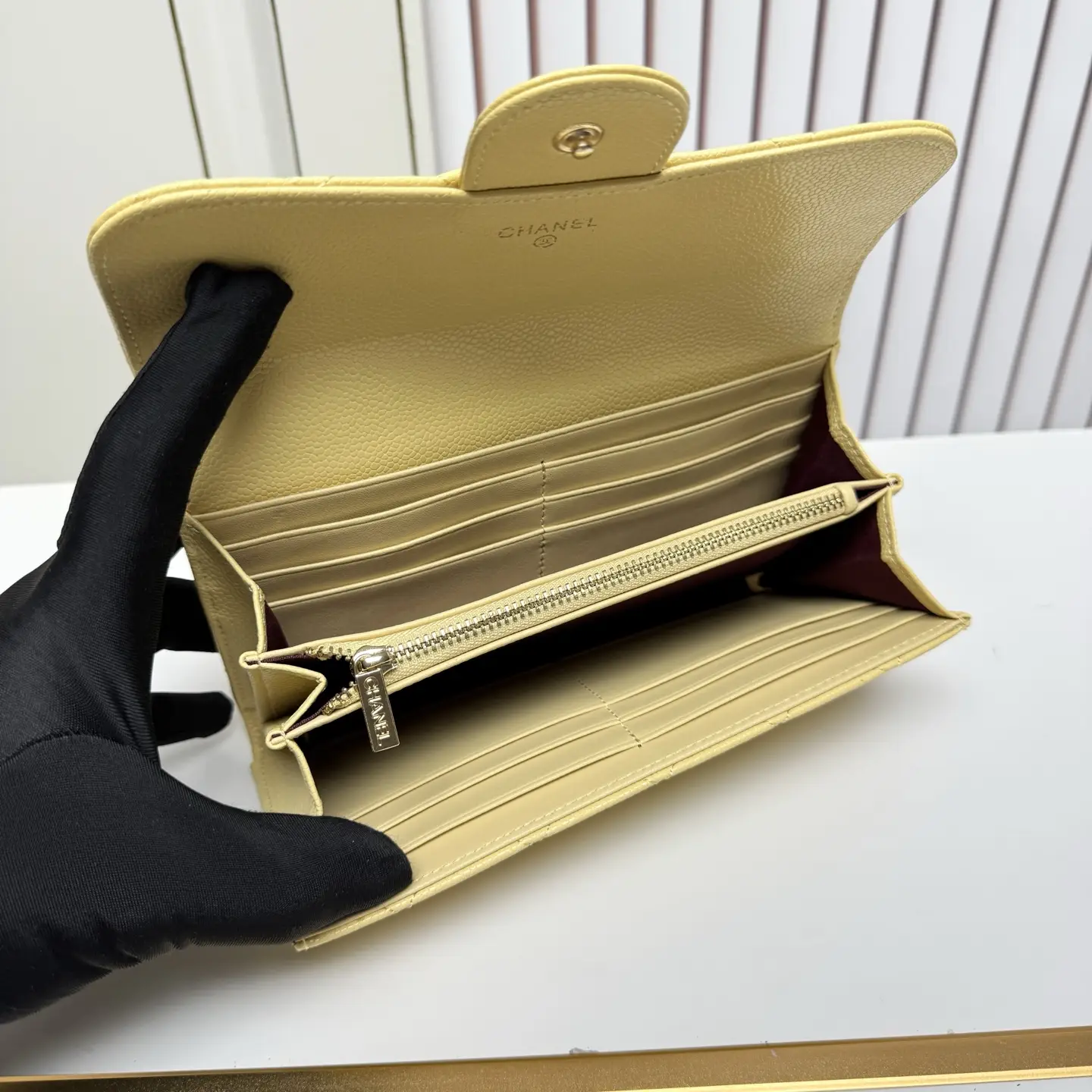 Chanel Wallet Yellow