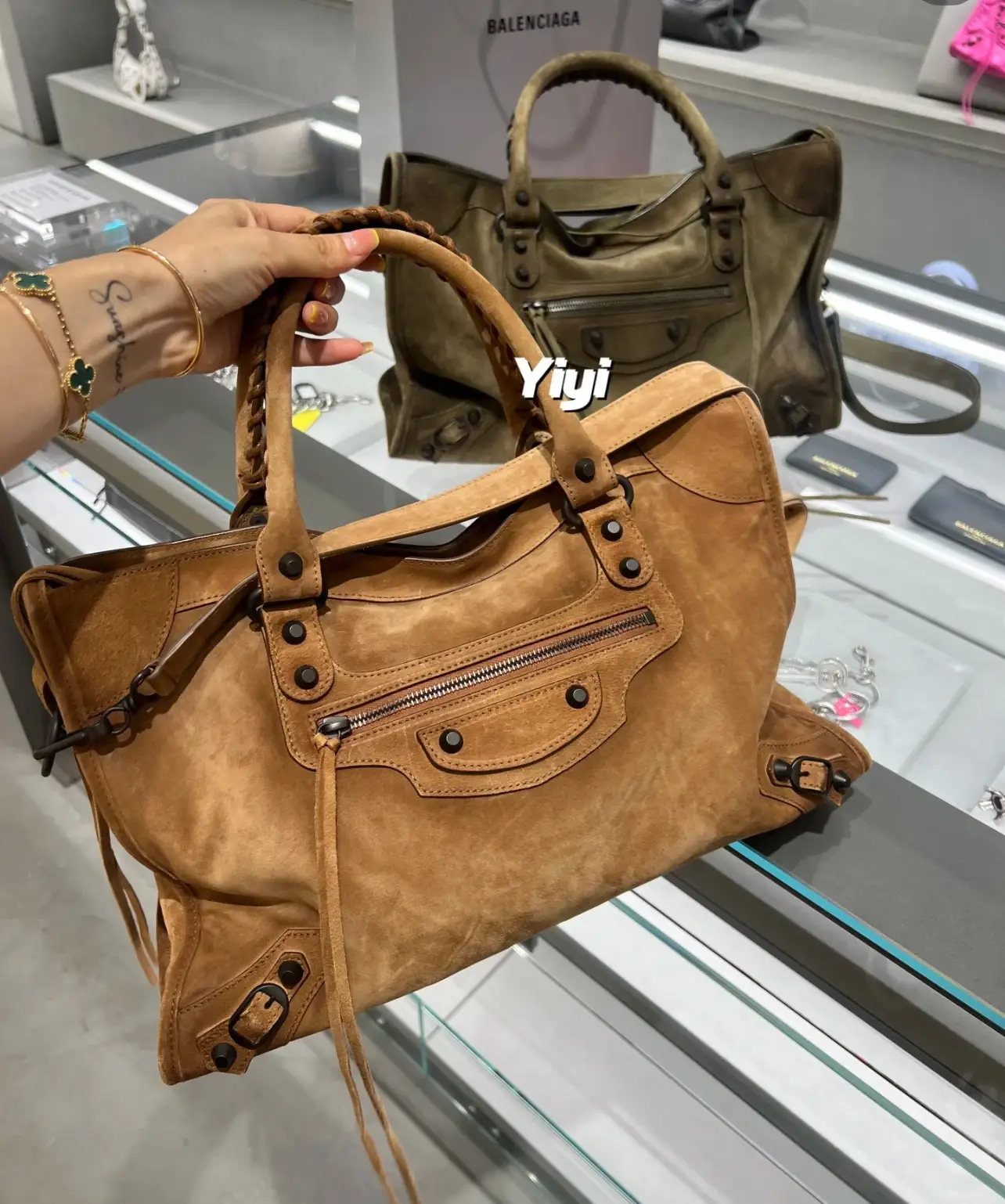 Balenciaga medium Le City tote bag