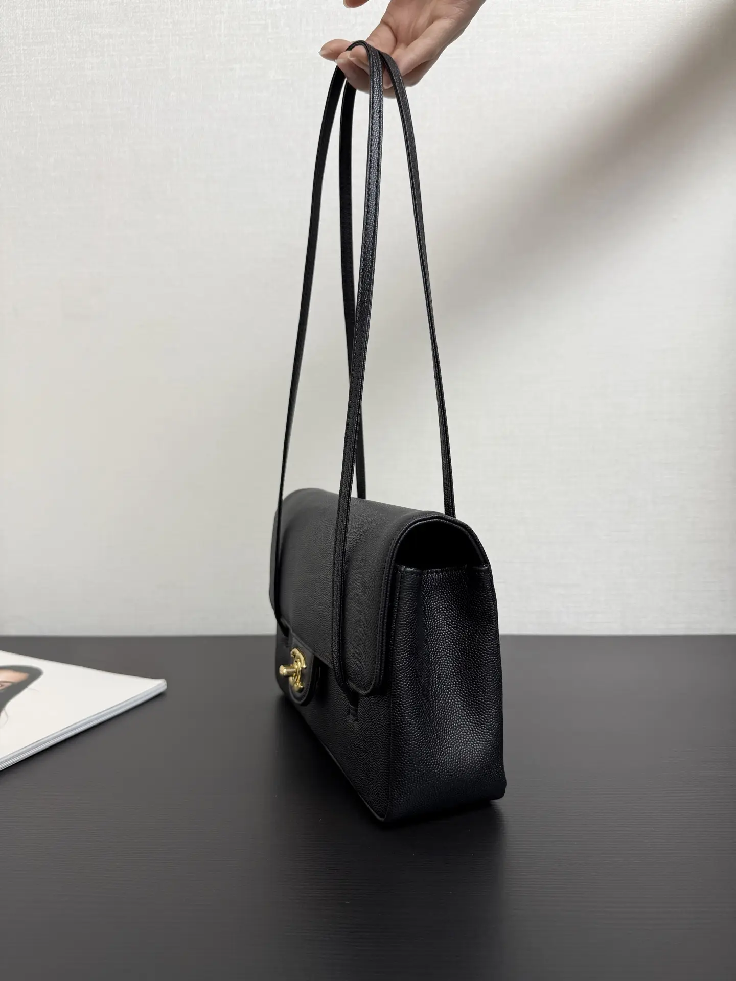 Chanel 26P mini Preppy Coco black leather