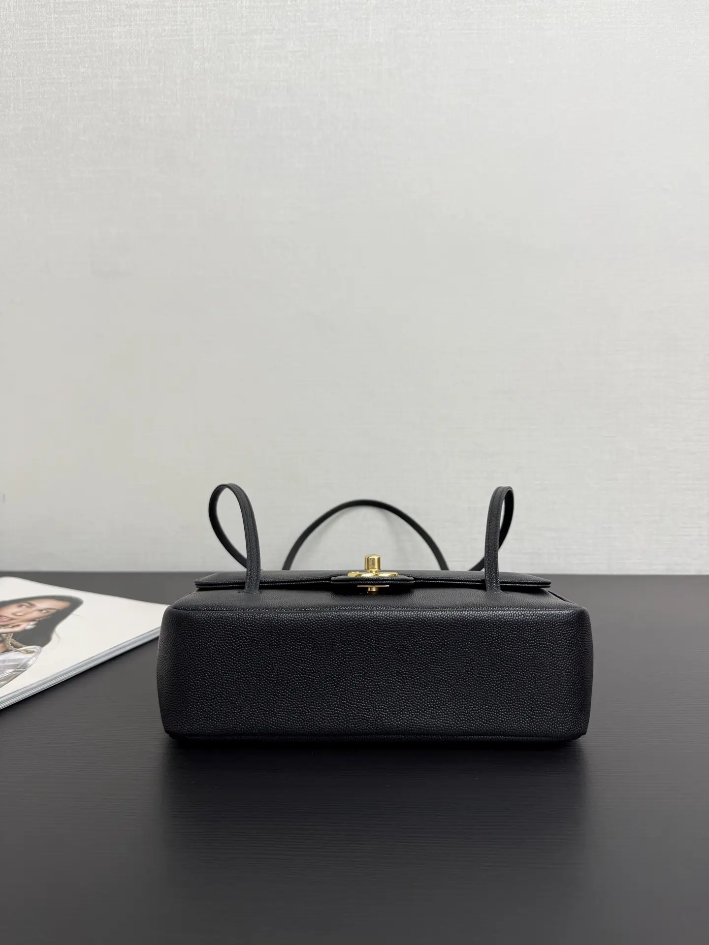 Chanel 26P mini Preppy Coco black leather