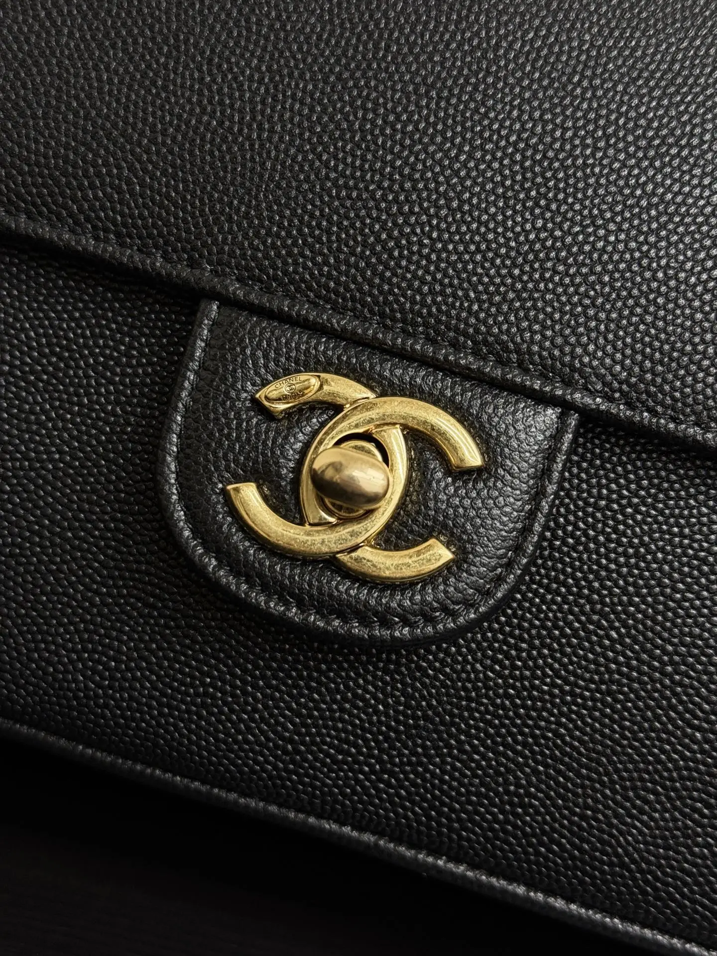 Chanel 26P mini Preppy Coco black leather