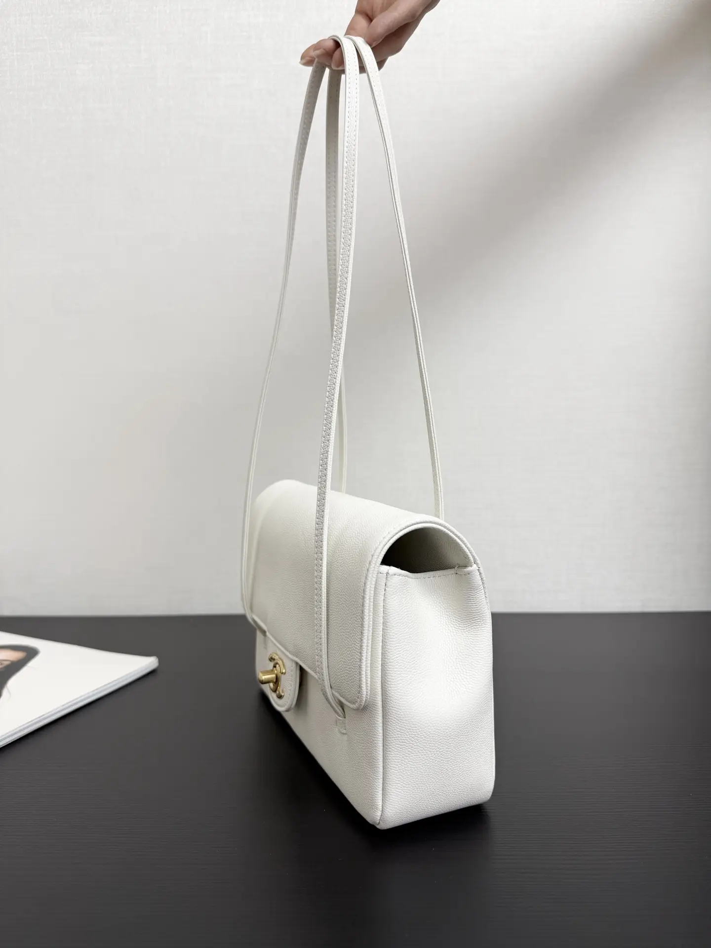 Chanel 26P mini Preppy Coco white leather version