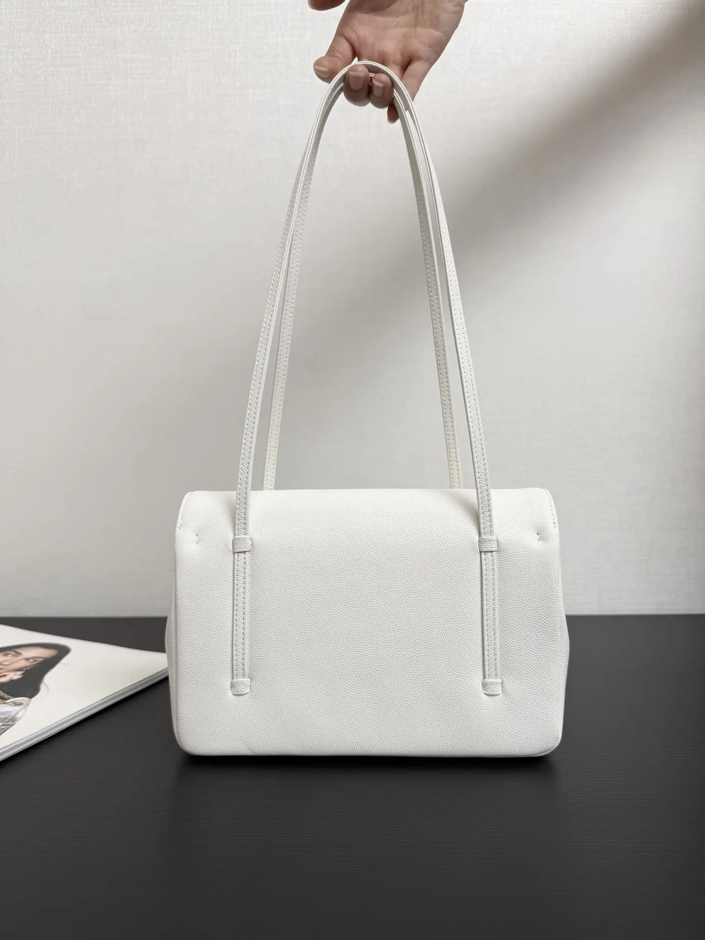 Chanel 26P mini Preppy Coco white leather version