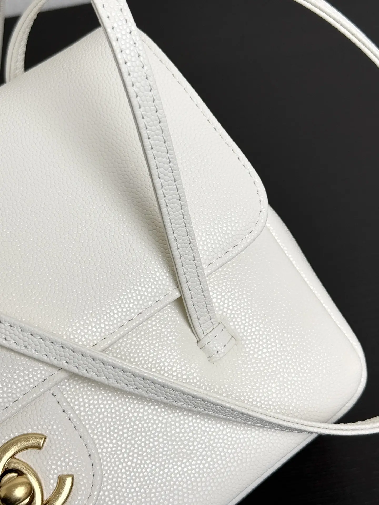 Chanel 26P mini Preppy Coco white leather version