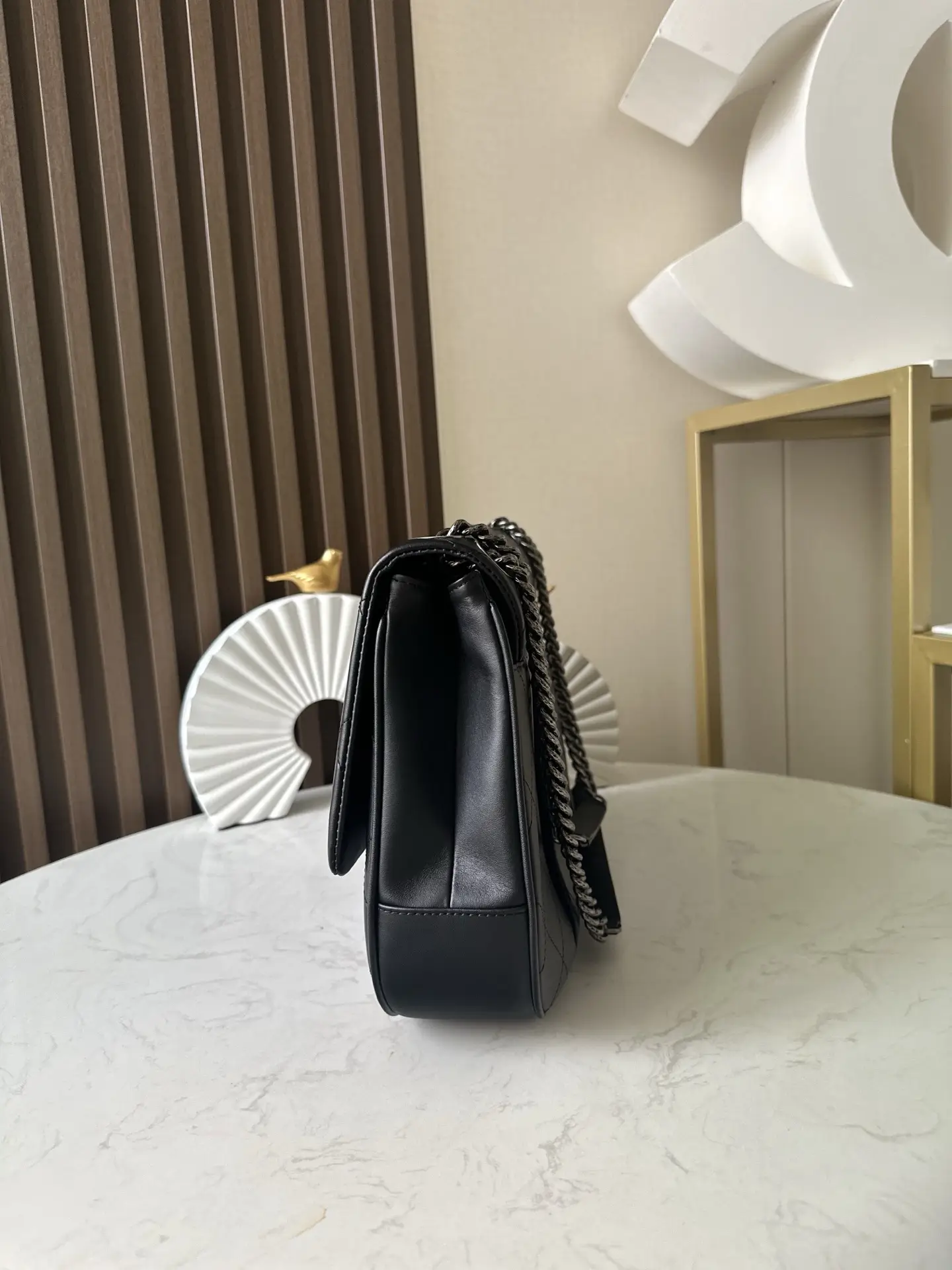 Chanel Vintage Flap Bag Black 