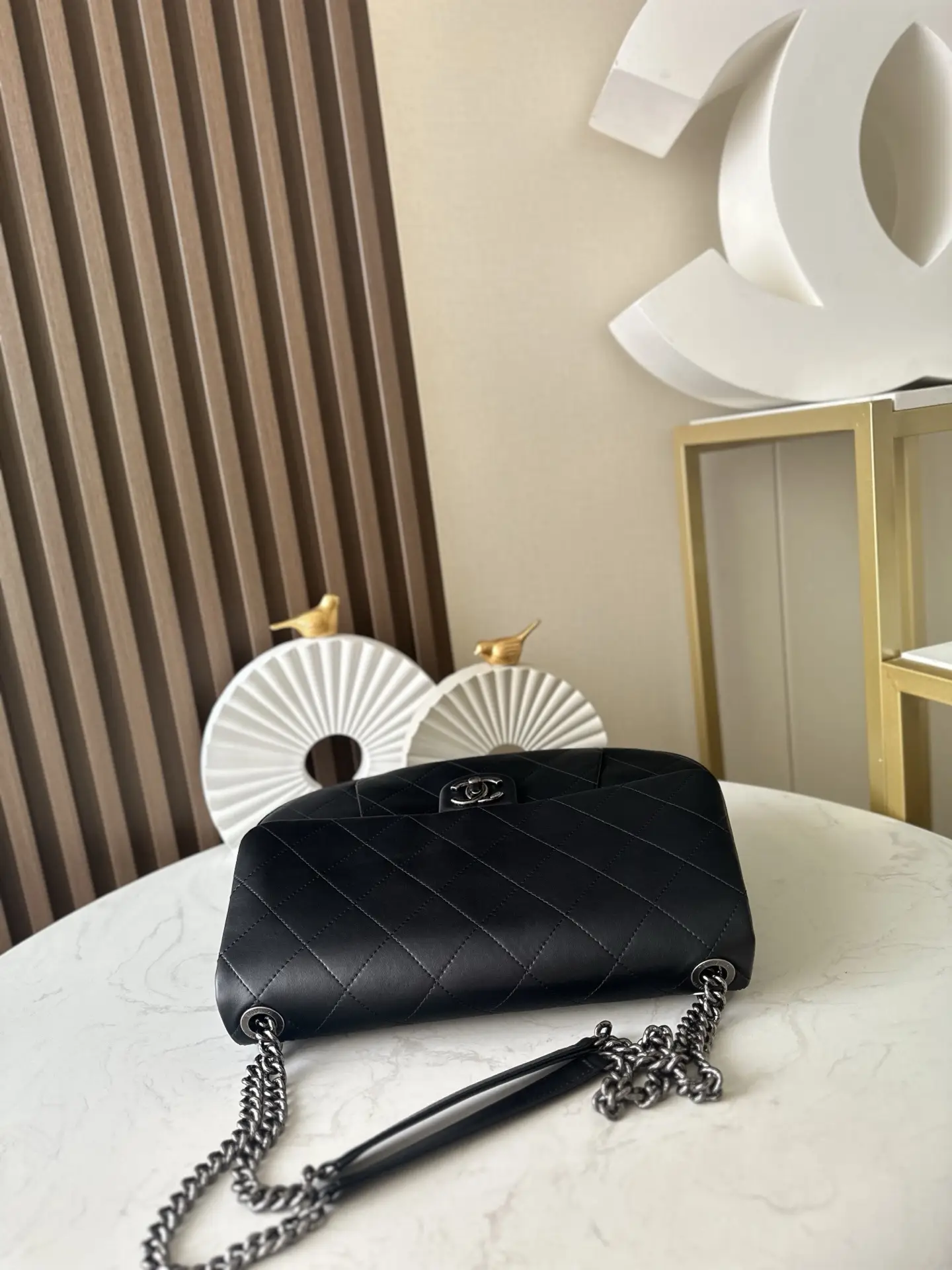 Chanel Vintage Flap Bag Black 